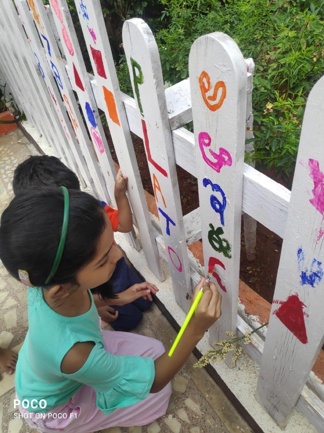 Sensory play at The Platos